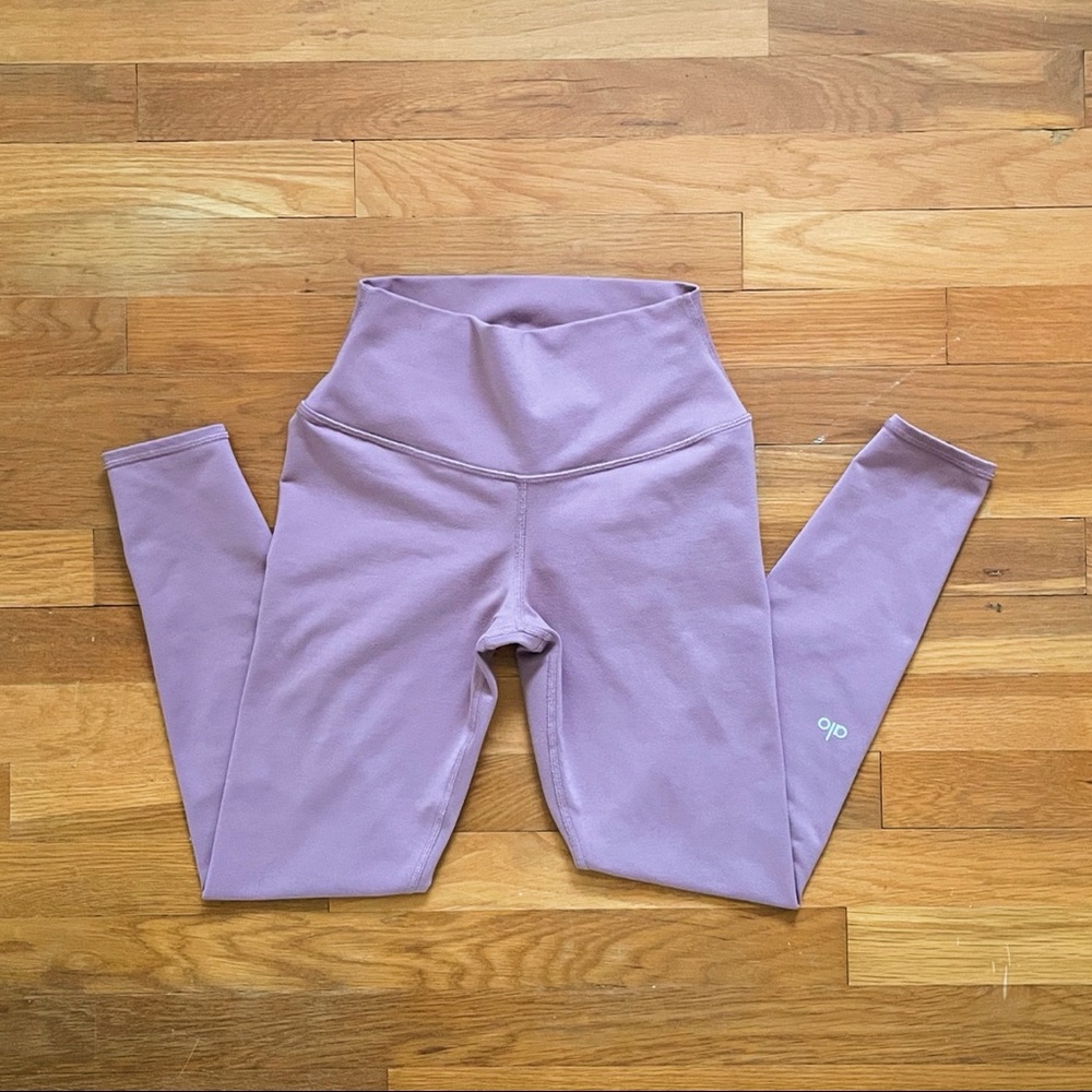 7/8 Airbrush Legging - Woodrose &free shopper tote
